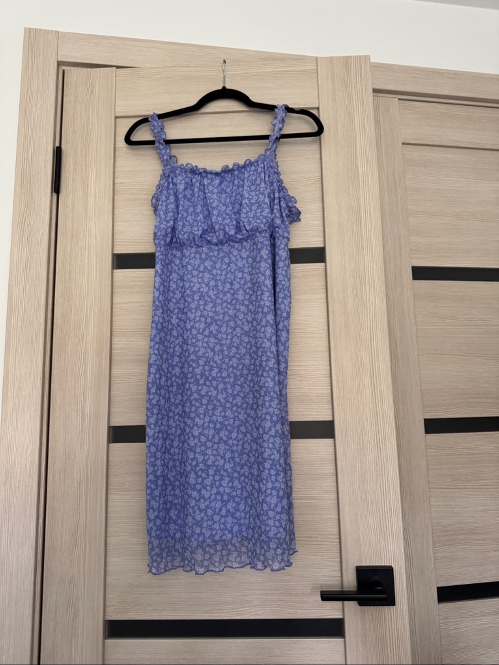 Art class Purple Floral Ruffle Strap Sundress girls